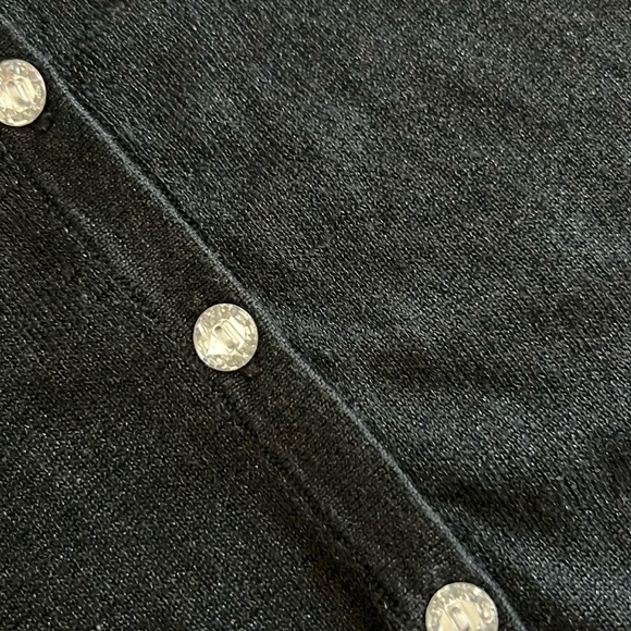 Nordstrom - Toddler Black Sparkle Cardigan (5T) - Picture 4 of 4